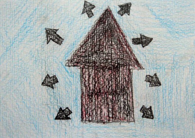 Pfeile in alle Himmelsrichtungen